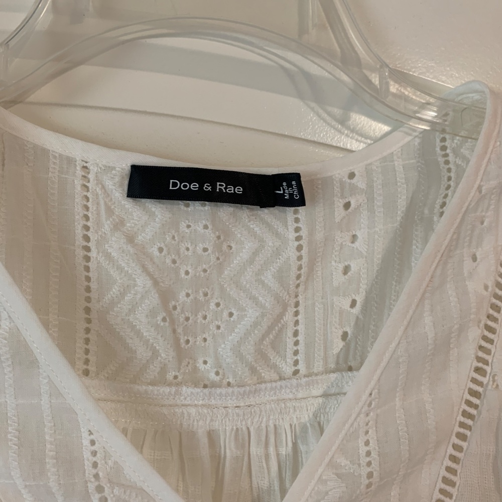 Doe & Rae white blouse - Picture 3 of 6